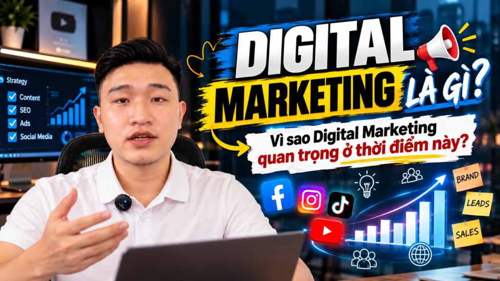 Digital Marketing là gì? Vì sao Digital Marketing quan trọng ở thời điểm này?